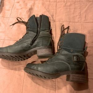 täōs footwear boots, women’s, teal, size 41.